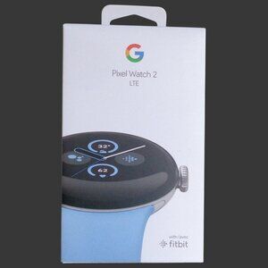 New Google Pixel Watch 2 LTE Blue Bay Active Band With Avec Fitbit GA05012-US